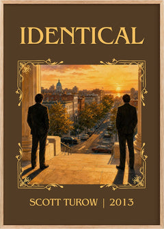 Identical Classic Book Art Print by Scott Turow