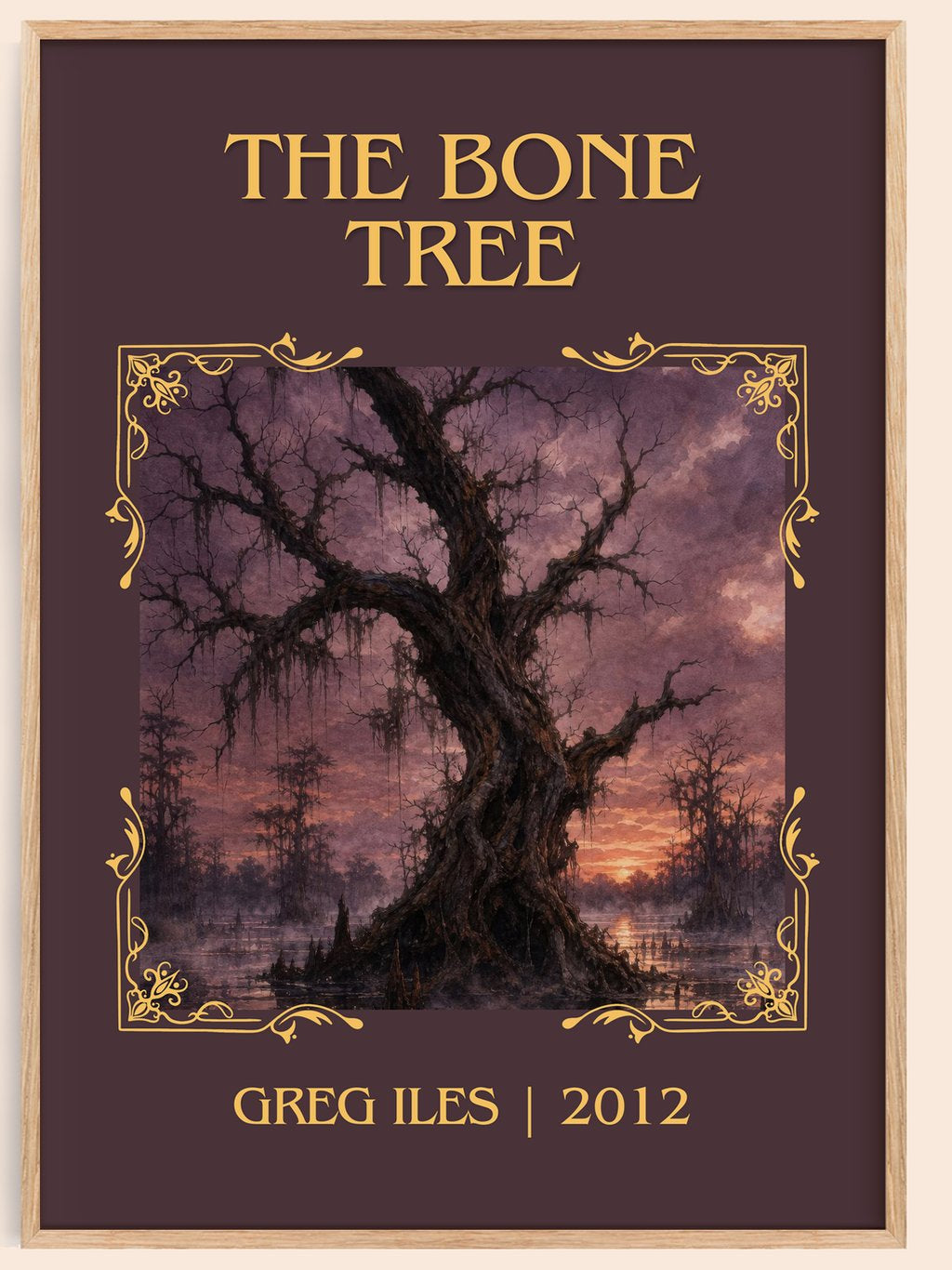 The Bone Tree Classic Book Art Print by Greg Iles – book poster