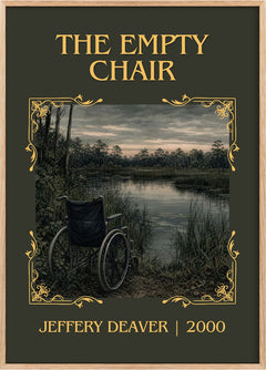 The Empty Chair Classic Book Art Print by Jeffery Deaver