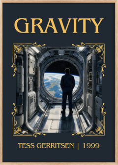 Gravity Classic Book Art Print by Tess Gerritsen
