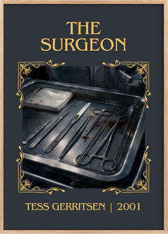 The Surgeon Classic Book Art Print by Tess Gerritsen