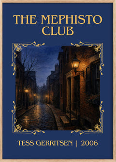 The Mephisto Club Classic Book Art Print by Tess Gerritsen