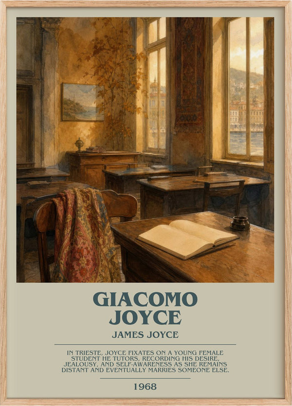 Giacomo Joyce Bookish Wall Art by James Joyce