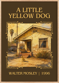A Little Yellow Dog Classic Book Art Print by Walter Mosley