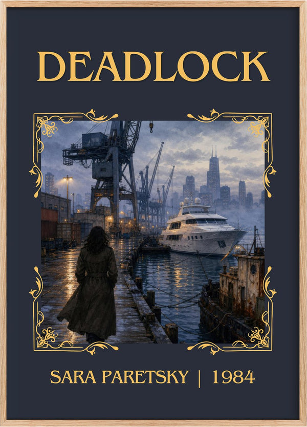 Deadlock Classic Book Art Print by Sara Paretsky