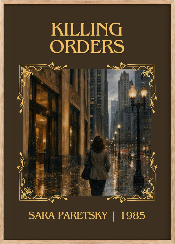 Killing Orders Classic Book Art Print by Sara Paretsky