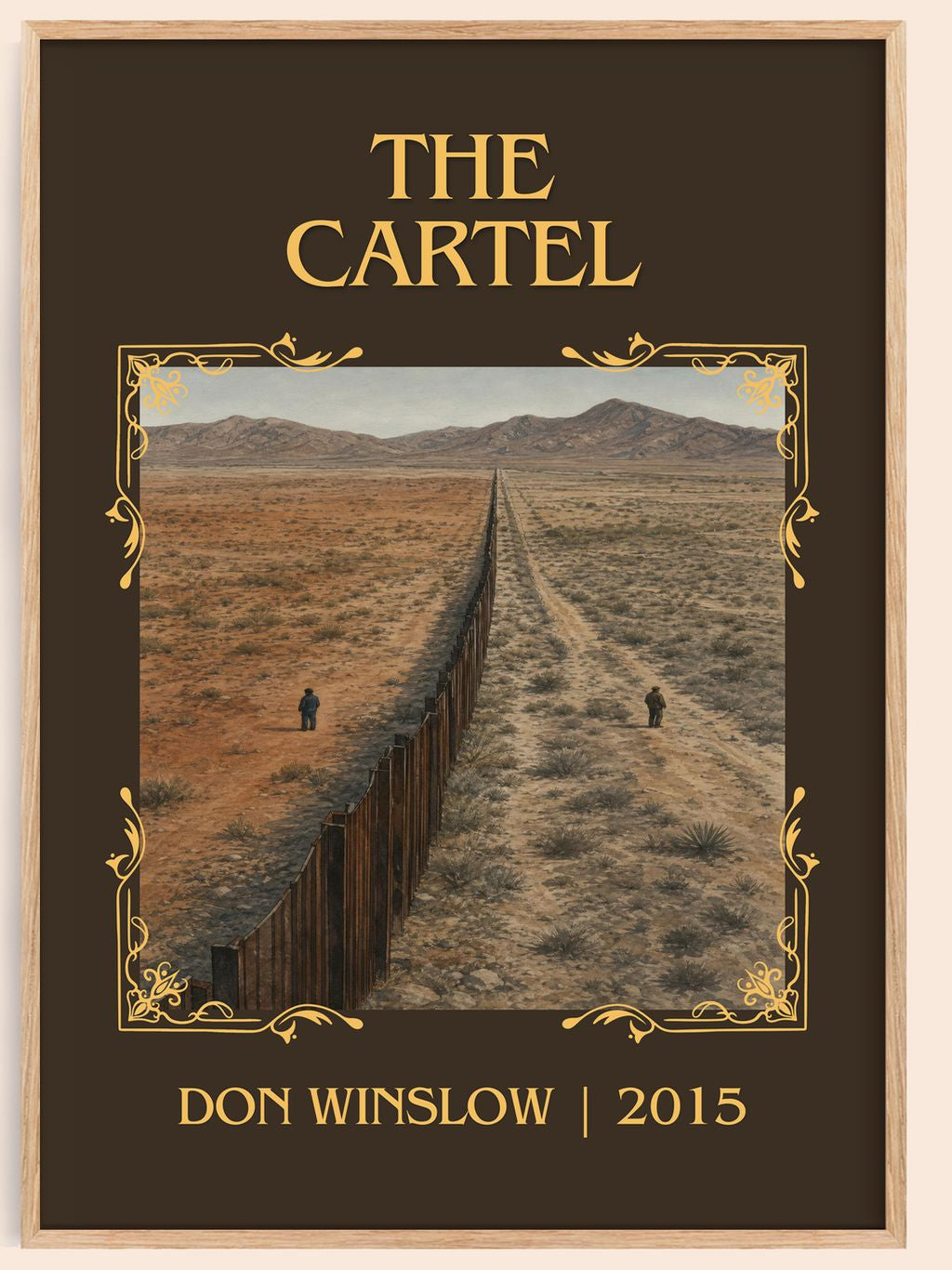 The Cartel Classic Book Art Print by Don Winslow – book poster