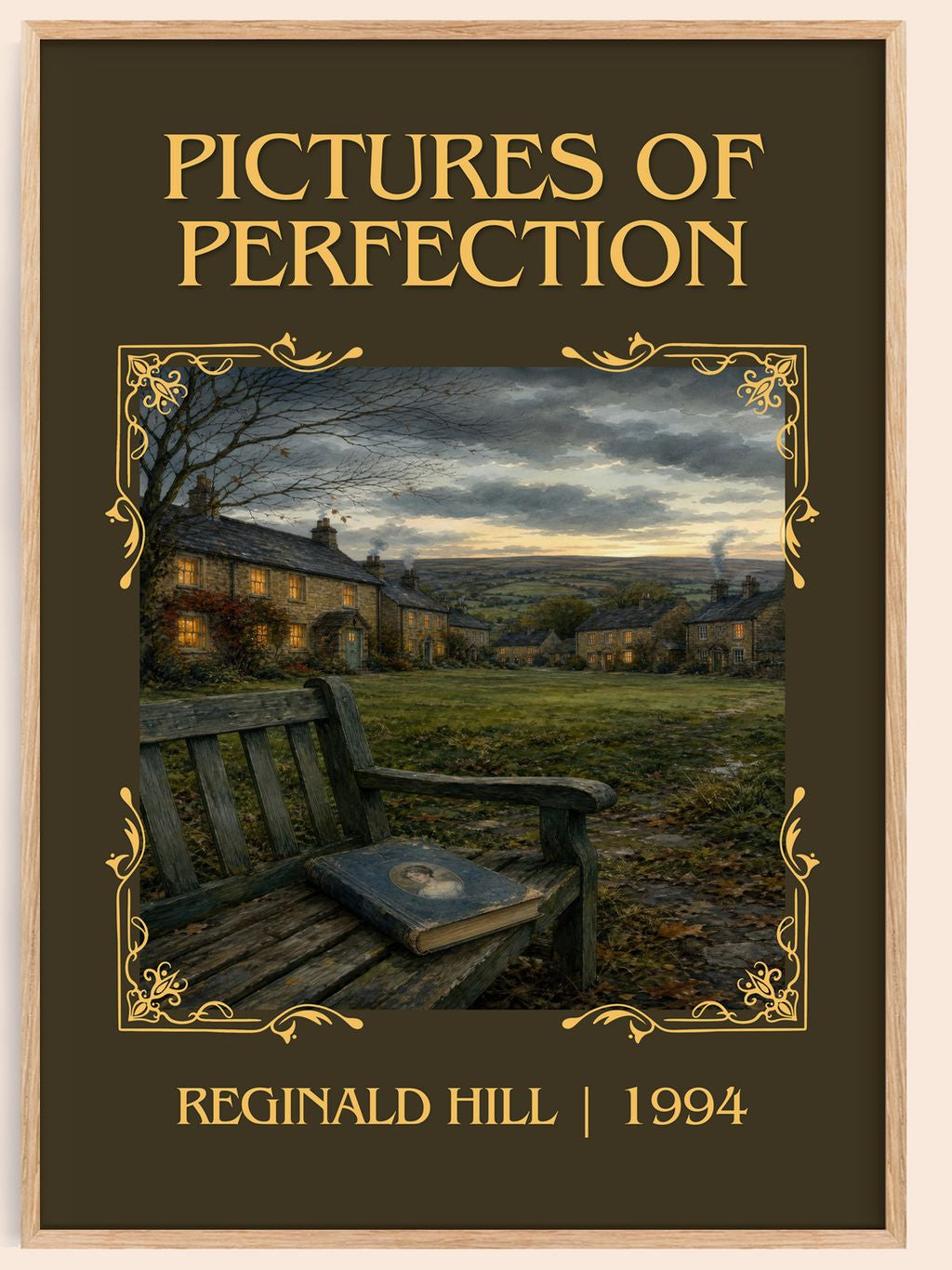 Pictures of Perfection Classic Book Art Print by Reginald Hill – book poster