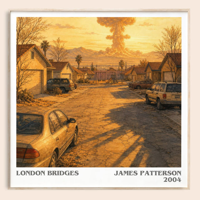London Bridges Literary Art Print by James Patterson
