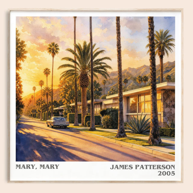 Mary, Mary Literary Art Print by James Patterson