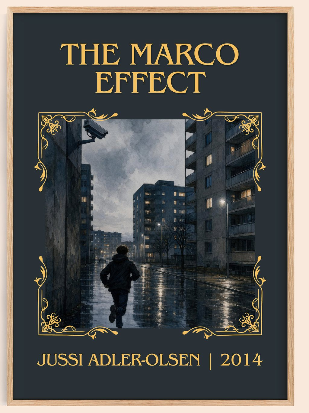 The Marco Effect Classic Book Art Print by Jussi Adler-Olsen – book poster