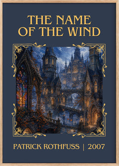 The Name of the Wind Classic Book Art Print by Patrick Rothfuss