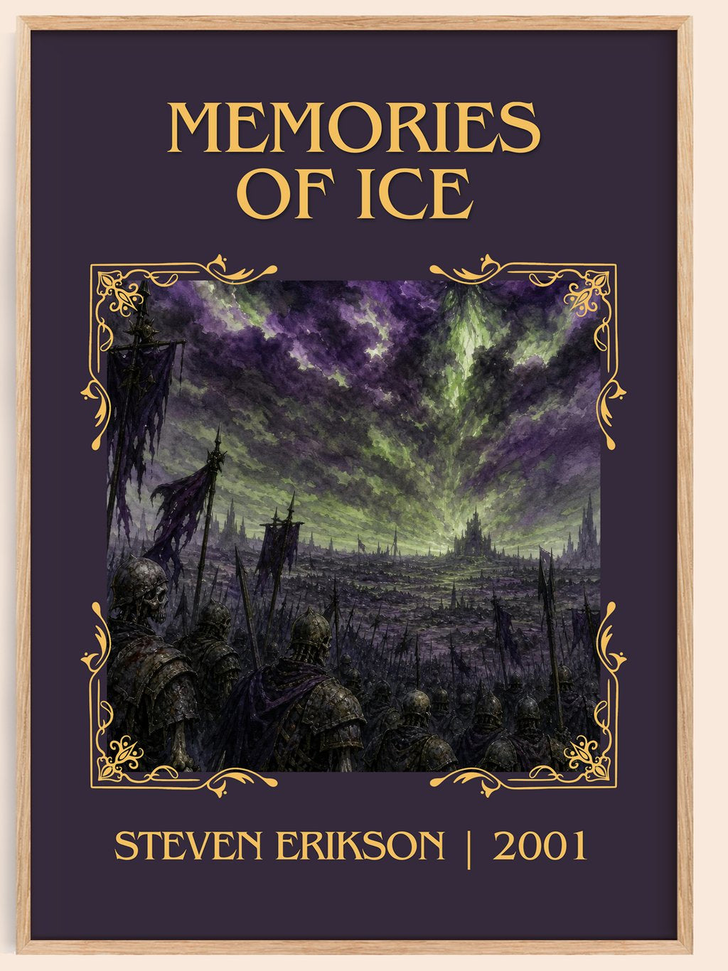 Memories of Ice Classic Book Art Print by Steven Erikson – book poster