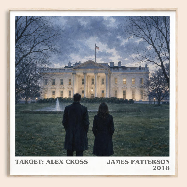 Target: Alex Cross Literary Art Print by James Patterson