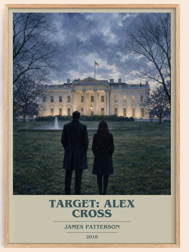 Target: Alex Cross Book Cover Poster by James Patterson