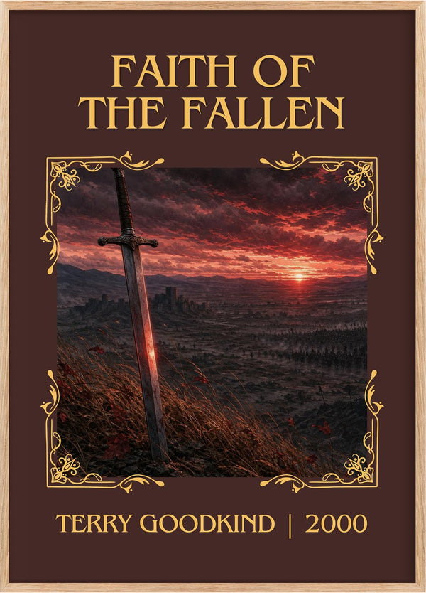 Faith of the Fallen Classic Book Art Print by Terry Goodkind