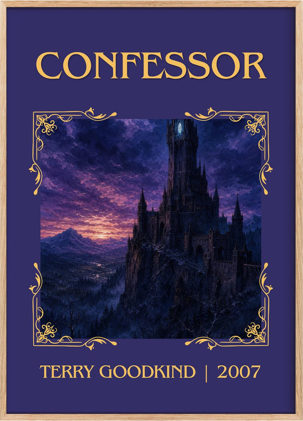 Confessor Classic Book Art Print by Terry Goodkind