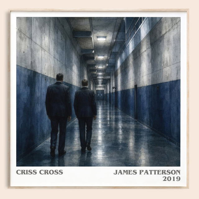 Criss Cross Literary Art Print by James Patterson