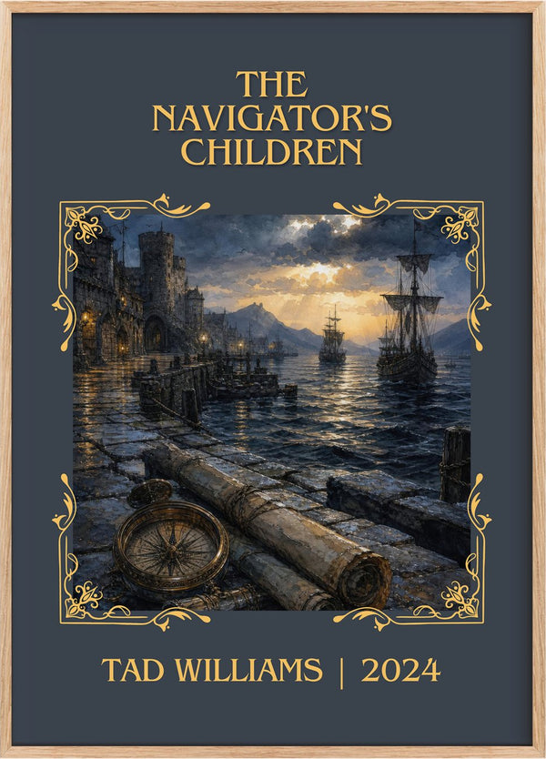 The Navigator's Children Classic Book Art Print by Tad Williams