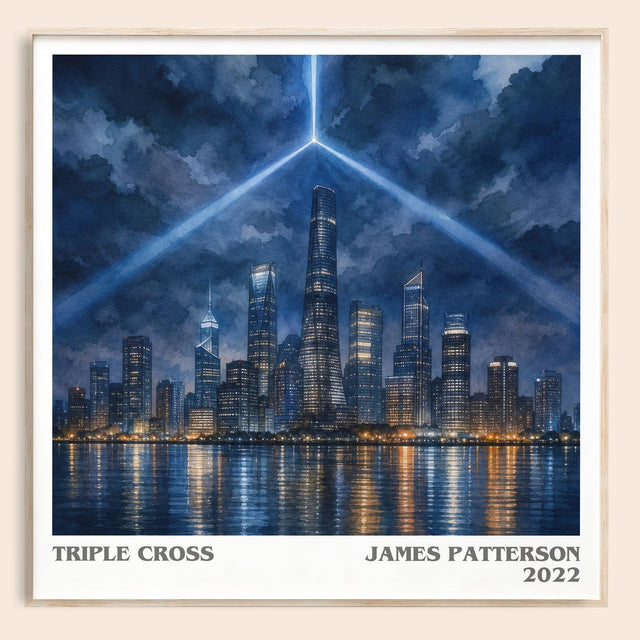 Triple Cross Literary Art Print by James Patterson