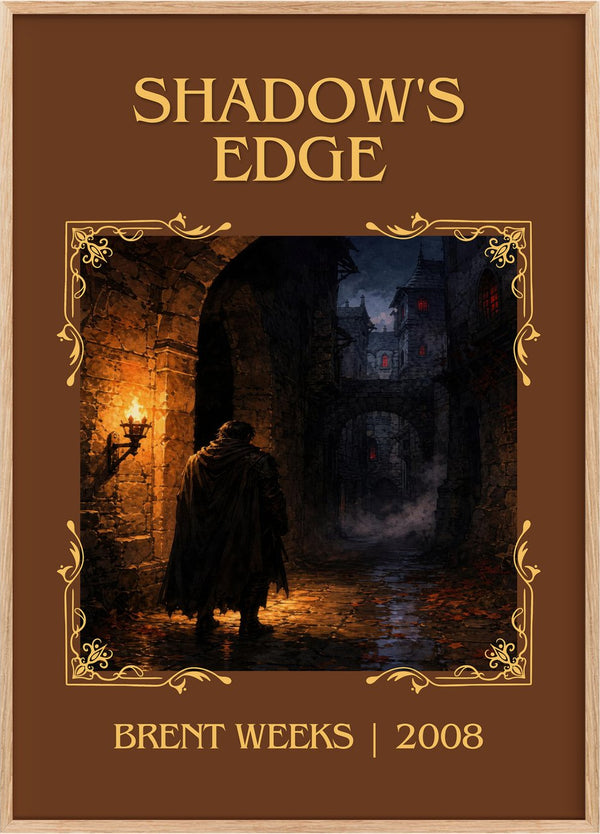 Shadow's Edge Classic Book Art Print by Brent Weeks