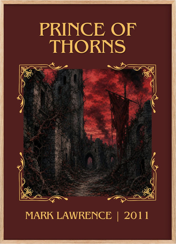 Prince of Thorns Classic Book Art Print by Mark Lawrence