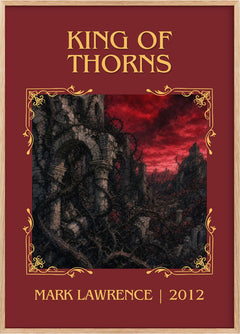 King of Thorns Classic Book Art Print by Mark Lawrence