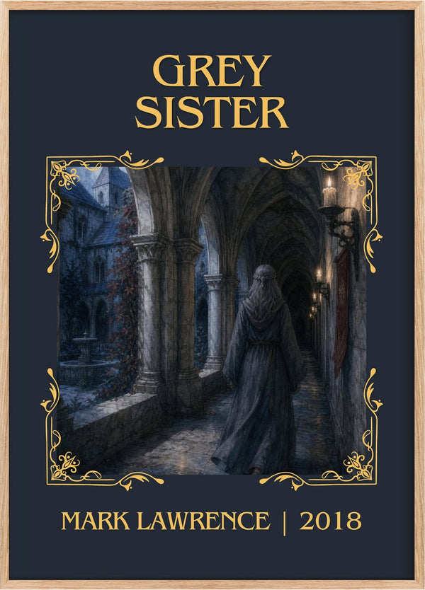 Grey Sister Classic Book Art Print by Mark Lawrence