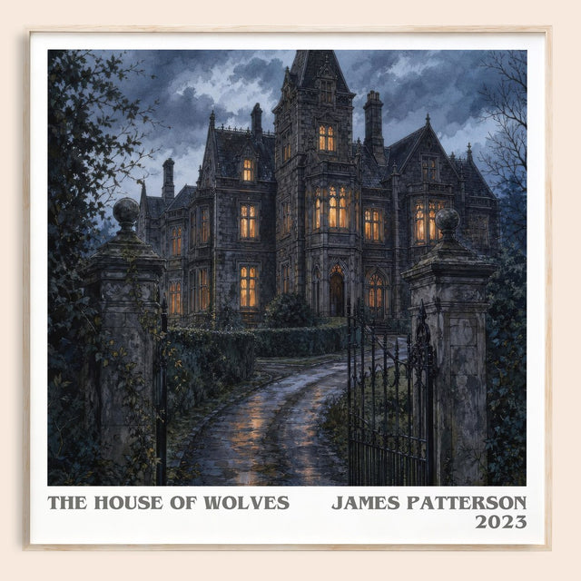 The House Of Wolves Literary Art Print by James Patterson