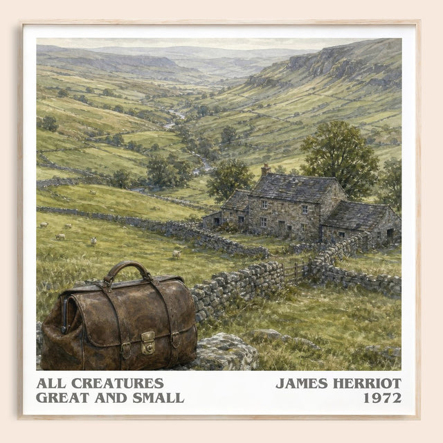 All Creatures Great And Small Literary Art Print by James Herriot