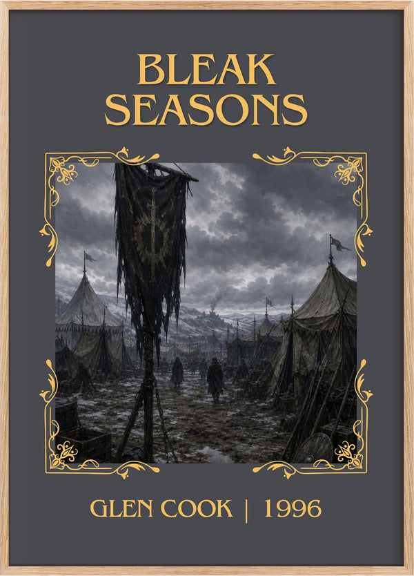 Bleak Seasons Classic Book Art Print by Glen Cook