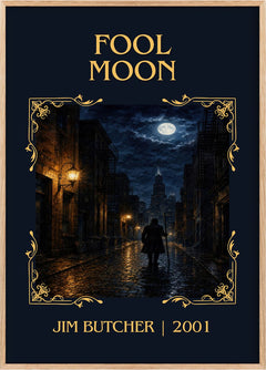 Fool Moon Classic Book Art Print by Jim Butcher