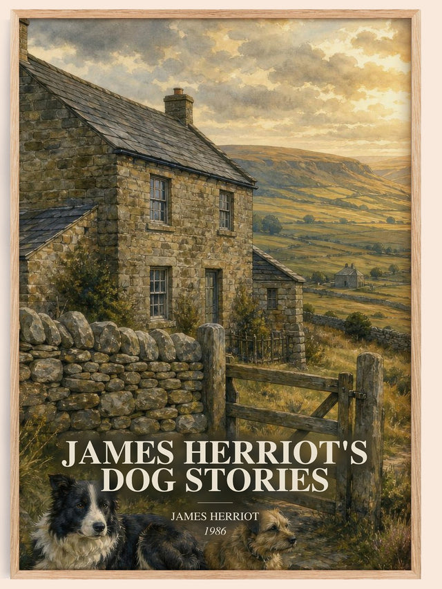 James Herriot'S Dog Stories Book Watercolour Illustration – J. Herriot
