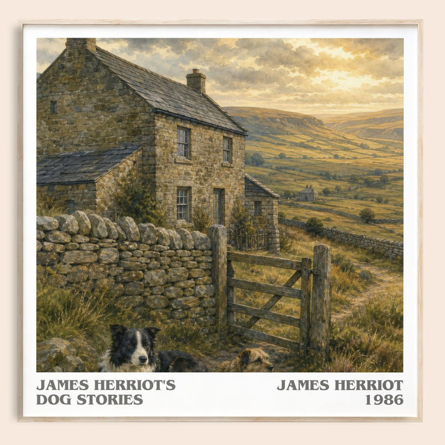 James Herriot'S Dog Stories Literary Art Print by James Herriot
