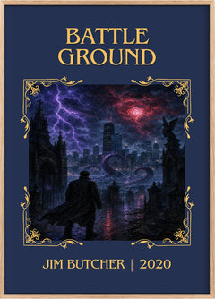 Battle Ground Classic Book Art Print by Jim Butcher