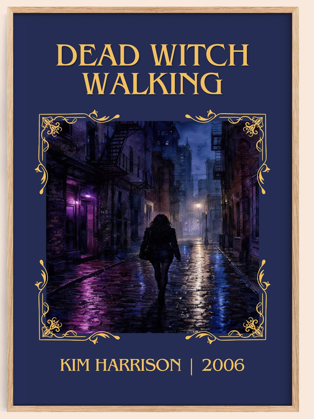 Dead Witch Walking Classic Book Art Print by Kim Harrison – book poster