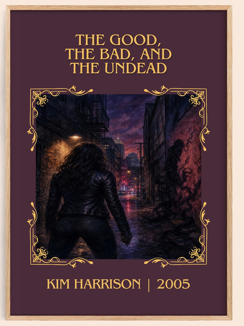 Good, the Bad, and the Undead Classic Book Art Print by Kim Harrison – book poster