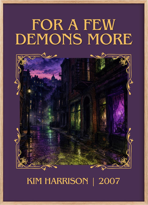 For a Few Demons More Classic Book Art Print by Kim Harrison
