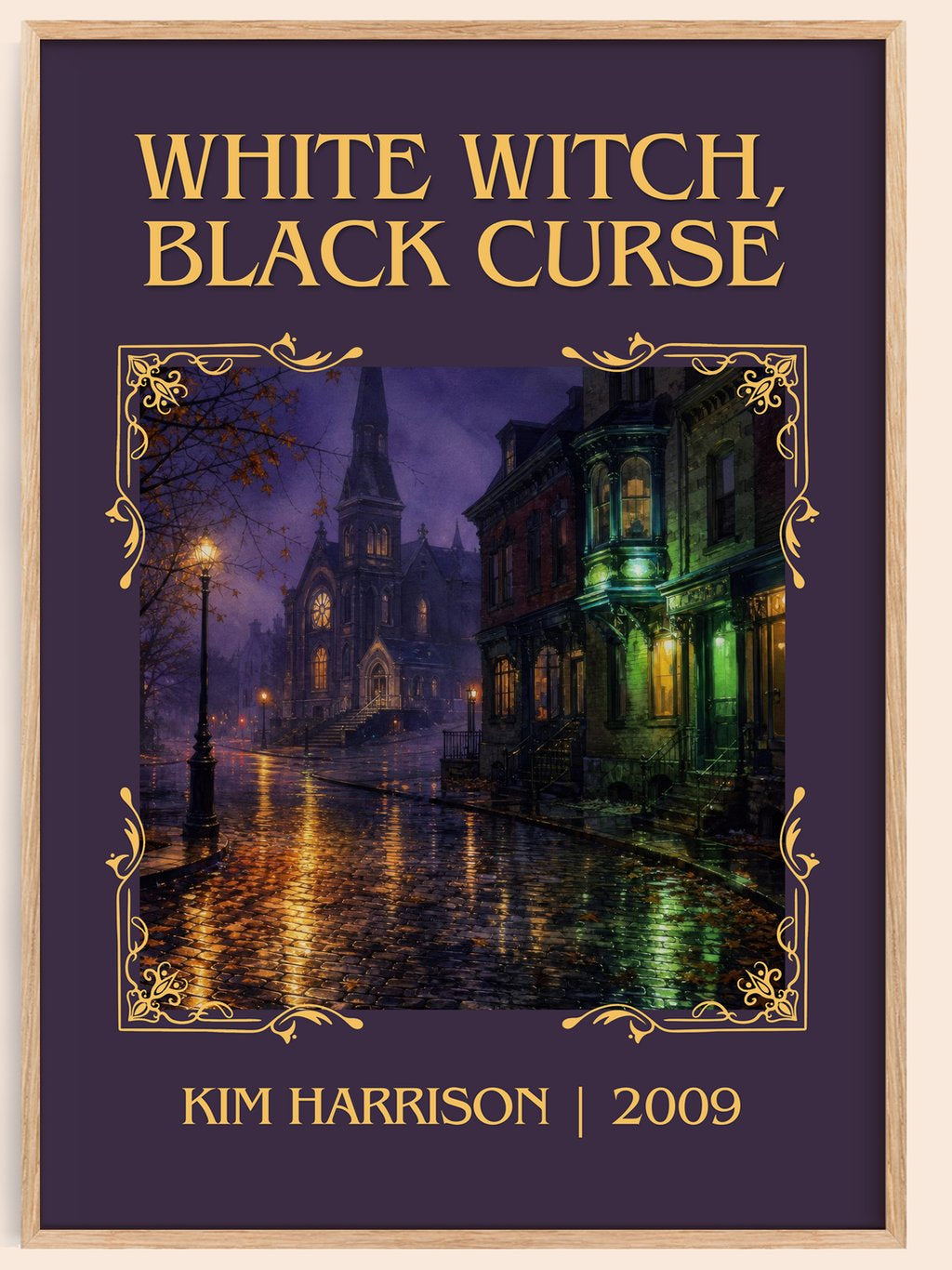 White Witch, Black Curse Classic Book Art Print by Kim Harrison – book poster