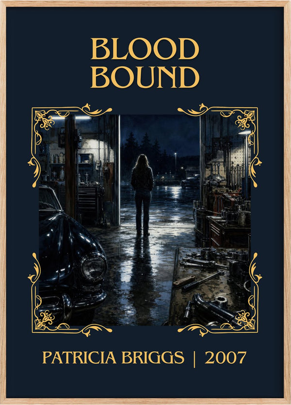 Blood Bound Classic Book Art Print by Patricia Briggs
