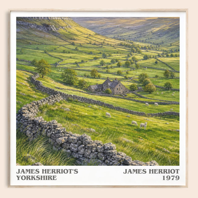 James Herriot'S Yorkshire Literary Art Print by James Herriot