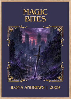 Magic Bites Classic Book Art Print by Ilona Andrews