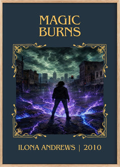 Magic Burns Classic Book Art Print by Ilona Andrews