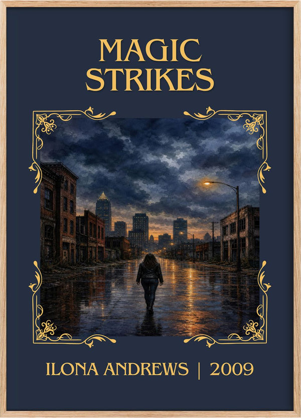 Magic Strikes Classic Book Art Print by Ilona Andrews