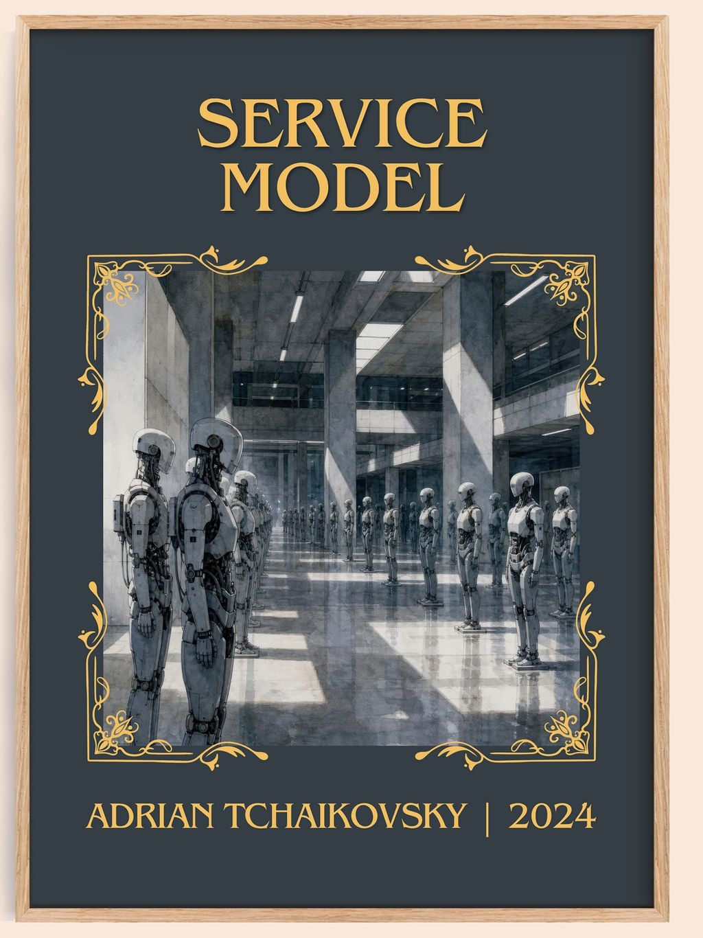 Service Model Classic Book Art Print by Adrian Tchaikovsky – book poster