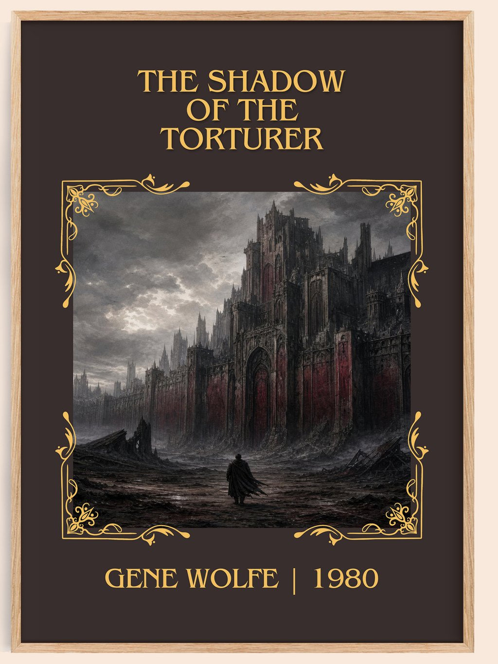 The Shadow of the Torturer Classic Book Art Print by Gene Wolfe – book poster