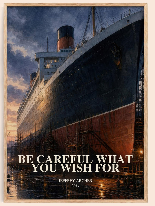 Be Careful What You Wish For Book Watercolour Illustration – J. Archer