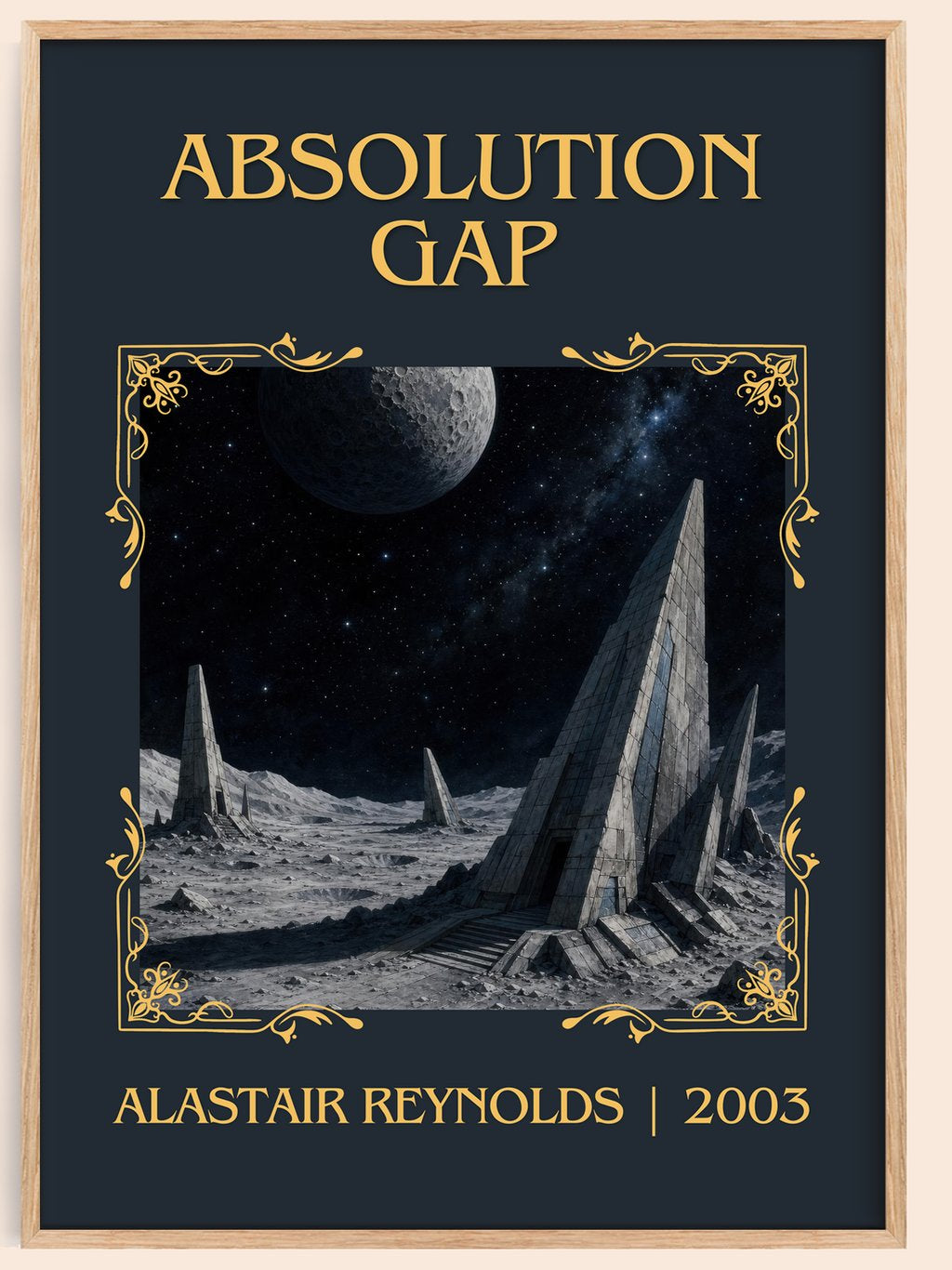 Absolution Gap Classic Book Art Print by Alastair Reynolds – book poster