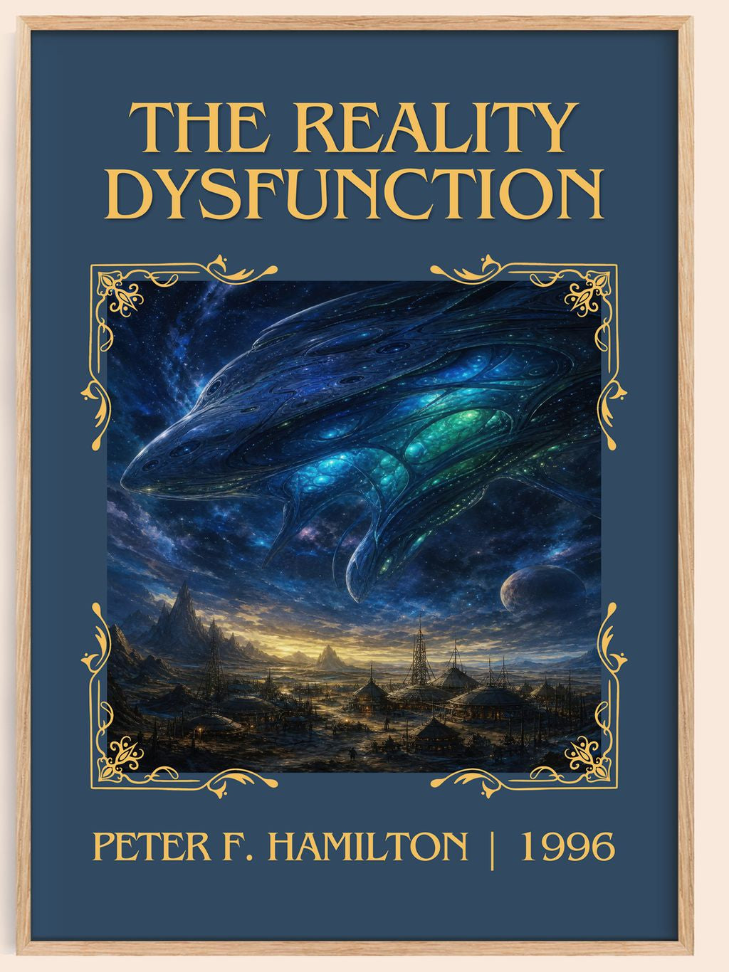 The Reality Dysfunction Classic Book Art Print by Peter F. Hamilton – book poster