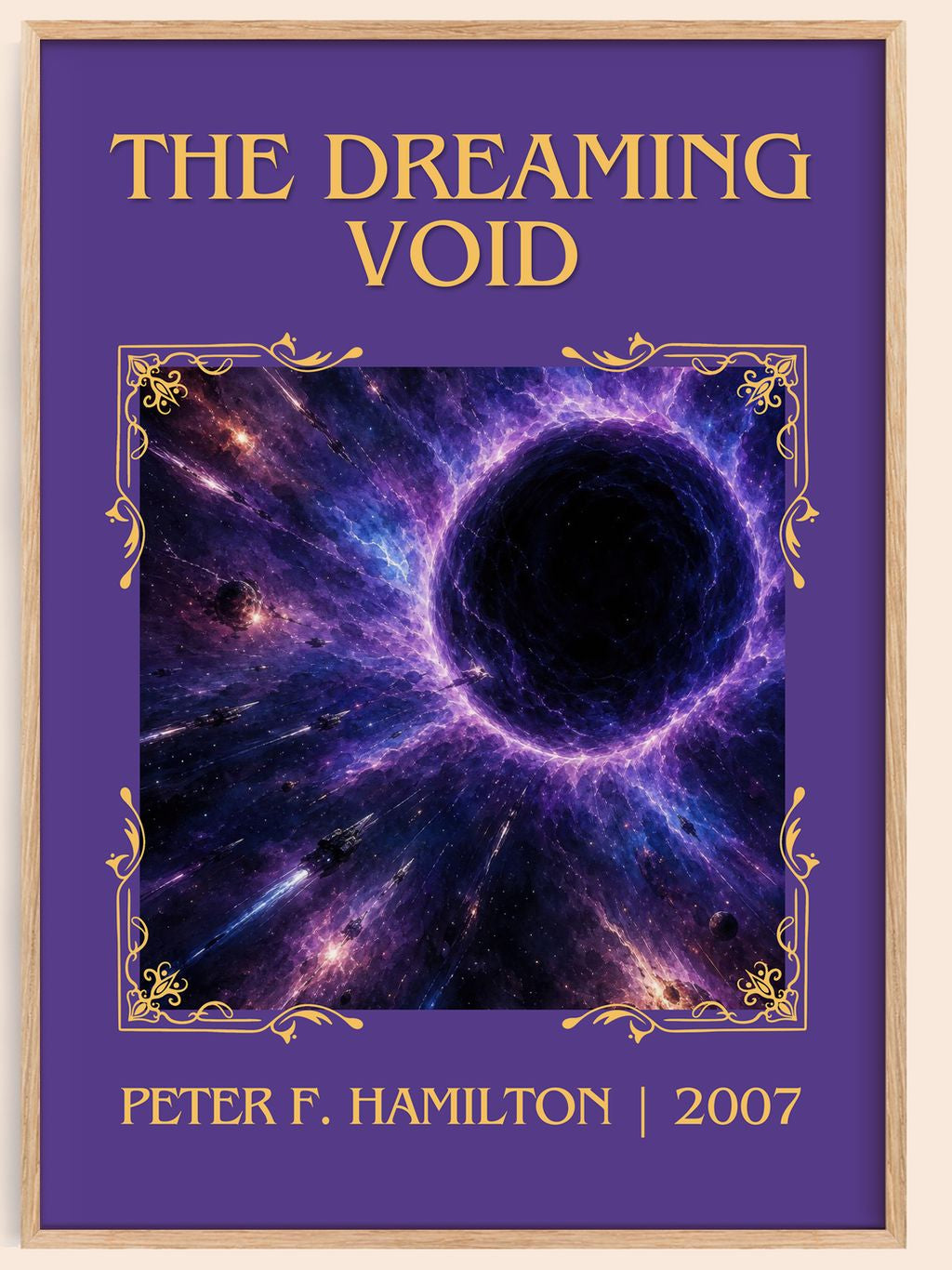 The Dreaming Void Classic Book Art Print by Peter F. Hamilton – book poster